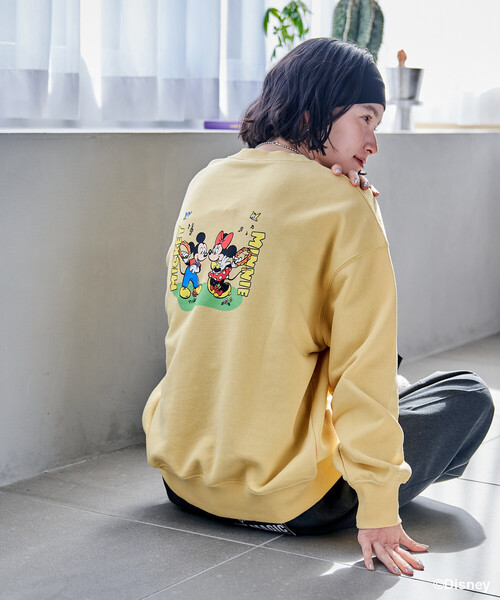 セール】＜新色追加＞【MICKEY MOUSE】レトロ バッグプリント