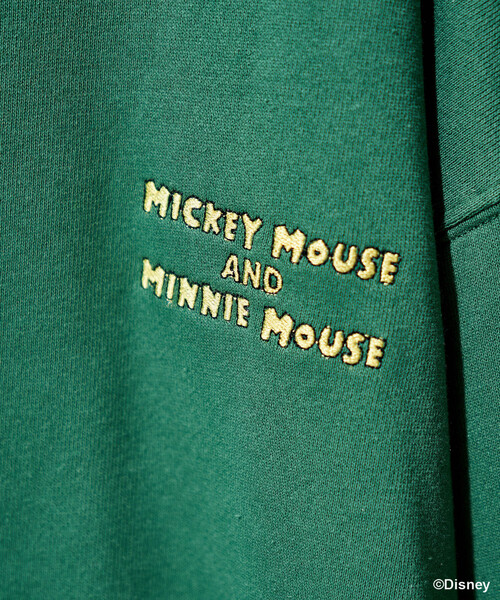 FREAK'S STORE(フリークスストア)の「<新色追加>【MICKEY MOUSE】レトロ バッグプリントスウェット/ ミッキーマウス(スウェット・レディース・ライトグレー/グリーン/チャコール/レモンイエロー・フリ-)」の16枚目の写真