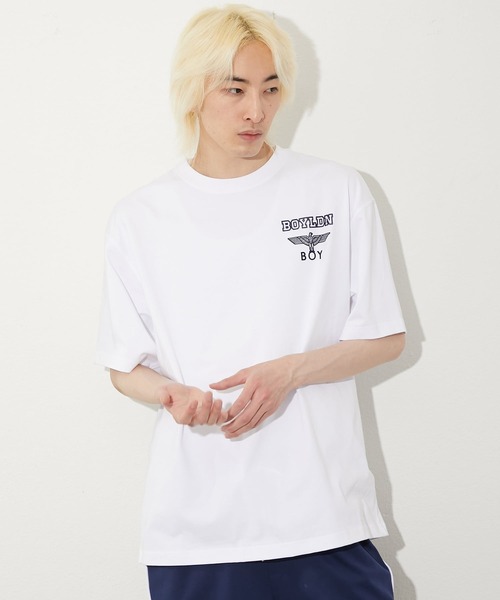 BOY LONDON（ボーイロンドン）の「【BOY LONDON】COLLEGE PRINT TEE（Tシャツ/カットソー・メンズ・ホワイト・MEDIUM/LARGE/X-LARGE）」の3枚目の写真