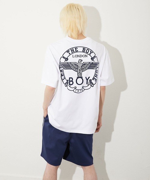 BOY LONDON（ボーイロンドン）の「【BOY LONDON】COLLEGE PRINT TEE（Tシャツ/カットソー・メンズ・ホワイト・MEDIUM/LARGE/X-LARGE）」の4枚目の写真