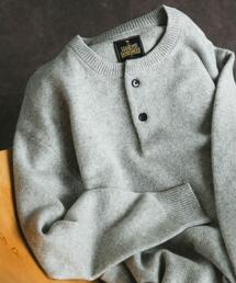 URBAN RESEARCH DOORS（アーバンリサーチドアーズ）の「ハミルトンウールヘンリーネックニット（ニット/セーター）」