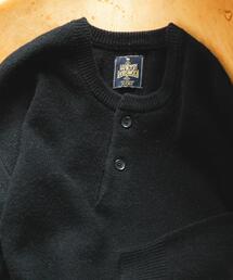 URBAN RESEARCH DOORS | ハミルトンウールヘンリーネックニット(ニット/セーター)