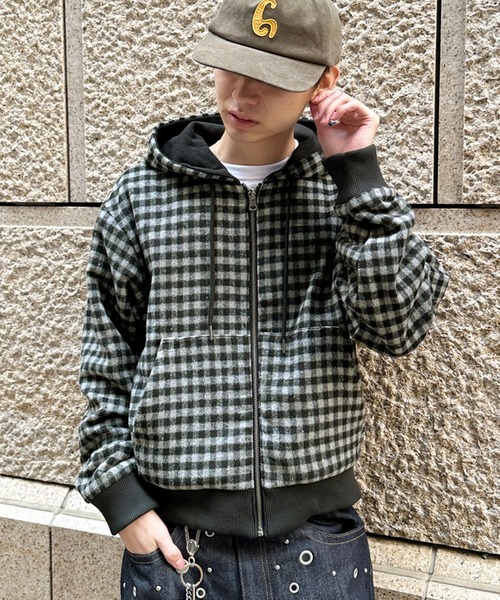 ASSORTED REVERSIBLE ZIP PARKA BLOUSON／アソートリバーシブルジップ