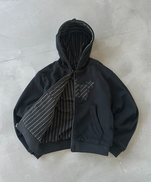ASSORTED REVERSIBLE ZIP PARKA BLOUSON／アソートリバーシブルジップ