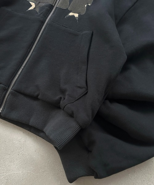 kutir(クティール)の「ASSORTED REVERSIBLE ZIP PARKA BLOUSON/アソートリバーシブルジップパーカーブルゾン(ブルゾン・メンズ・ブラック系/チャコールグレー/カーキ・MEDIUM/LARGE)」の15枚目の写真