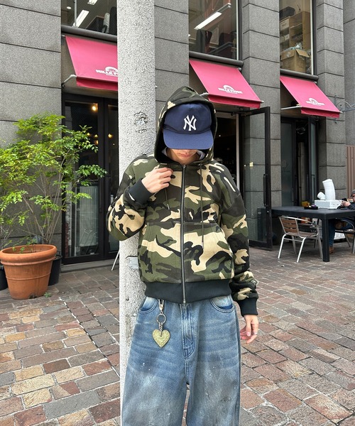 ASSORTED REVERSIBLE ZIP PARKA BLOUSON／アソートリバーシブルジップ