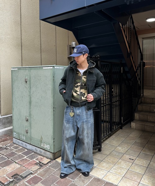 kutir(クティール)の「ASSORTED REVERSIBLE ZIP PARKA BLOUSON/アソートリバーシブルジップパーカーブルゾン(ブルゾン・メンズ・ブラック系/チャコールグレー/カーキ・MEDIUM/LARGE)」の20枚目の写真