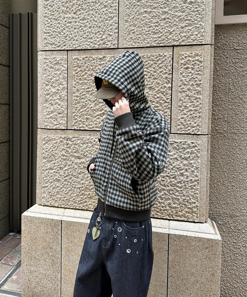 ASSORTED REVERSIBLE ZIP PARKA BLOUSON／アソートリバーシブルジップ