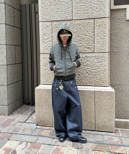 ASSORTED REVERSIBLE ZIP PARKA BLOUSON／アソートリバーシブルジップ