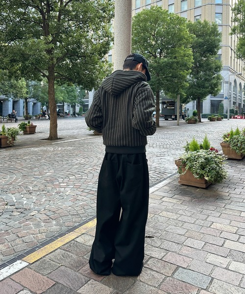 ASSORTED REVERSIBLE ZIP PARKA BLOUSON／アソートリバーシブルジップ