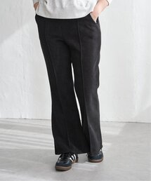 コーデユロイ裏フリースフレアパンツ