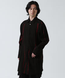 KMRii | KMRii/ケムリ/Shadow Vine Long Flannel Shirt(シャツ/ブラウス)
