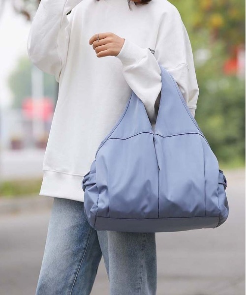 BACKYARD FAMILY（バックヤードファミリー）の「スポーツバッグ wbag98（トートバッグ・レディース・ブルー/ピンク系その他/桜/ブラック・FREE）」の8枚目の写真