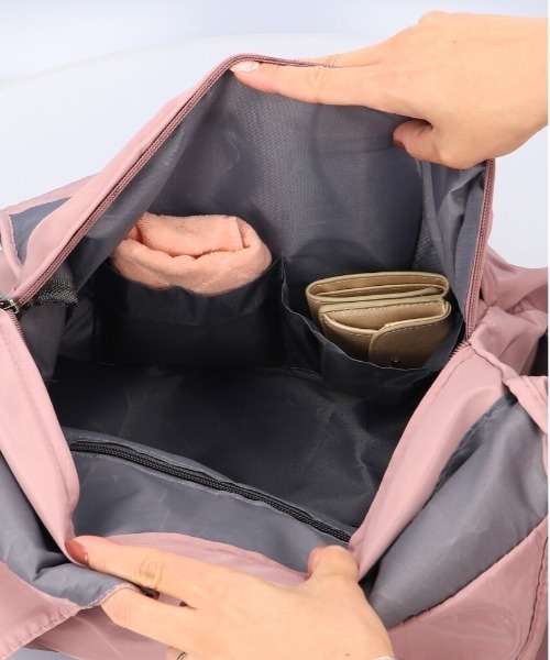 BACKYARD FAMILY（バックヤードファミリー）の「スポーツバッグ wbag98（トートバッグ・レディース・ブルー/ピンク系その他/桜/ブラック・FREE）」の17枚目の写真