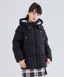 kate spade キルティングジャケット 150 ブラック 立体ポケットデザインキルティングジャケット | ku-ae.style