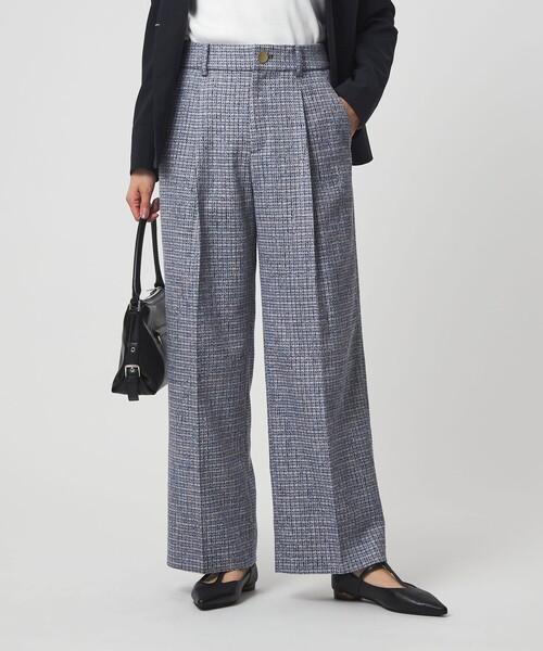 ライト ツイードライク パンツ（その他パンツ）｜green label relaxing