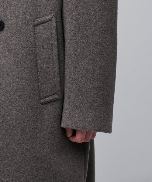 MUSINSA STANDARD（ムシンサスタンダード）の「カシミアブレンド特大ダブルコート[Toff]（チェスターコート・メンズ・その他・MEDIUM/LARGE/X-LARGE/XX-LARGE）」の12枚目の写真