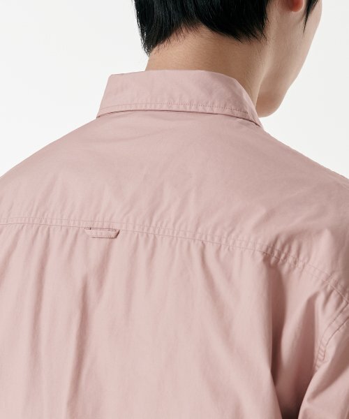 MUSINSA STANDARD（ムシンサスタンダード）の「リラックスドウォッシュドポプリンシャツ [デザートピンク]（シャツ/ブラウス・メンズ・その他・SMALL/MEDIUM/LARGE/X-LARGE/XX-LARGE）」の8枚目の写真