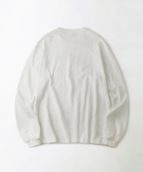 OUTSTANDING(アウトスタンディング)の「MIL SERIES LONG SLEEVE(USS BRILL)_WHITE(Tシャツ/カットソー・レディース・その他・SMALL/MEDIUM/LARGE)」の2枚目の写真