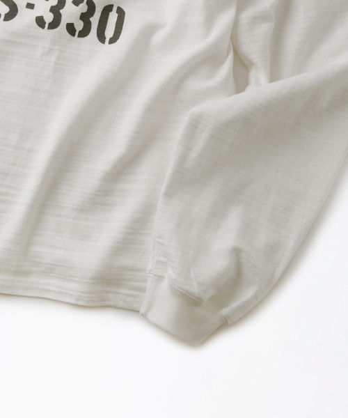 OUTSTANDING(アウトスタンディング)の「MIL SERIES LONG SLEEVE(USS BRILL)_WHITE(Tシャツ/カットソー・レディース・その他・SMALL/MEDIUM/LARGE)」の5枚目の写真