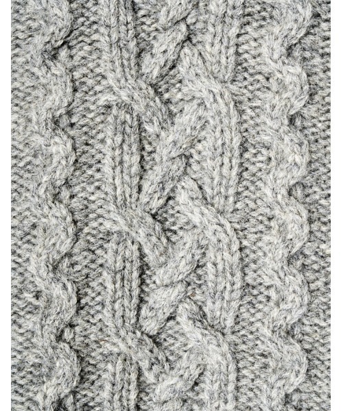 RUMCHE(ラムシェ)の「Shirt Docking Asymmetry Knit / シャツドッキングアシンメトリーニット(ニット/セーター・レディース・ライトグレー/ブラック/オフホワイト・FREE)」の15枚目の写真