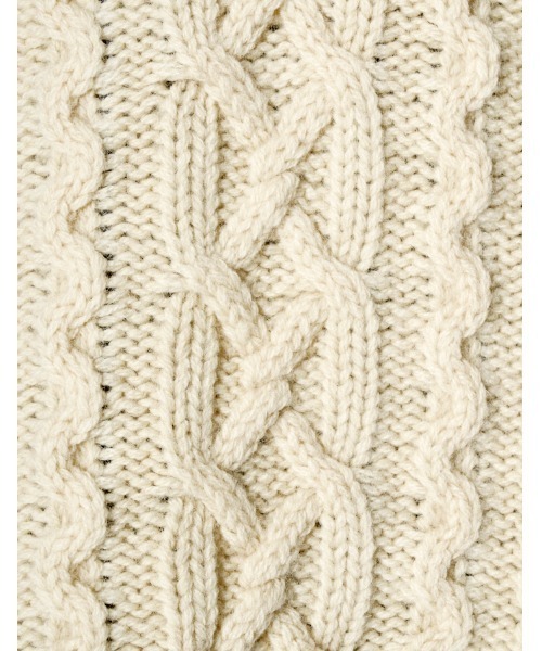 RUMCHE(ラムシェ)の「Shirt Docking Asymmetry Knit / シャツドッキングアシンメトリーニット(ニット/セーター・レディース・ライトグレー/ブラック/オフホワイト・FREE)」の10枚目の写真