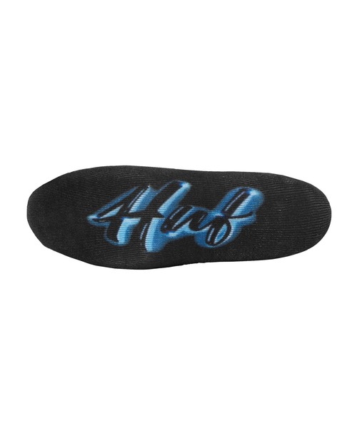 HUF(ハフ)の「AIRBRUSH DIGITAL PL SOCKS(ソックス/靴下・メンズ・ブラック×ブルー・O/S)」の2枚目の写真