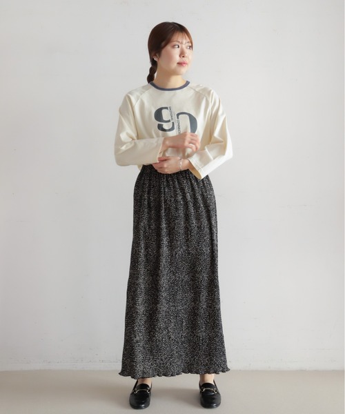 NOMBRE IMPAIR(ノンブルアンペール)の「モノトーンプリーツ イージースカート(スカート・レディース・ブラック系その他/ブラック・FREE)」の7枚目の写真