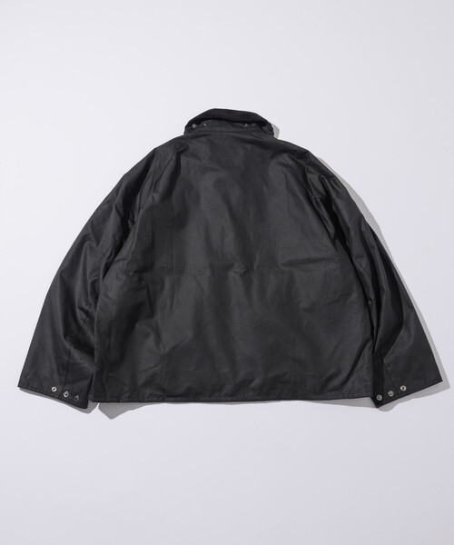 FREAK'S STORE（フリークスストア）の「Barbour/バブアー 【販路限定】MODIFIED TRANSPORT WAX JACKET / トランスポート ワックス ショート ジャケット / MWX2496（ブルゾン・レディース・オリーブ/ブラック・36/34/38）」の21枚目の写真
