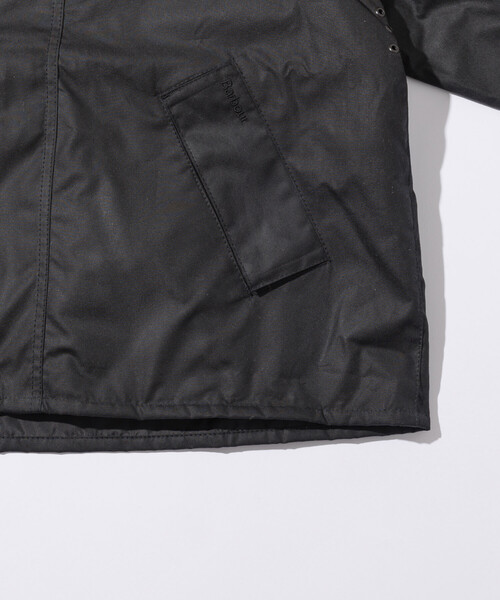 FREAK'S STORE（フリークスストア）の「Barbour/バブアー 【販路限定】MODIFIED TRANSPORT WAX JACKET / トランスポート ワックス ショート ジャケット / MWX2496（ブルゾン・レディース・オリーブ/ブラック・36/34/38）」の15枚目の写真