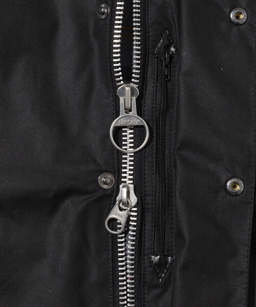 FREAK'S STORE（フリークスストア）の「Barbour/バブアー 【販路限定】MODIFIED TRANSPORT WAX JACKET / トランスポート ワックス ショート ジャケット / MWX2496（ブルゾン・レディース・オリーブ/ブラック・36/34/38）」の11枚目の写真