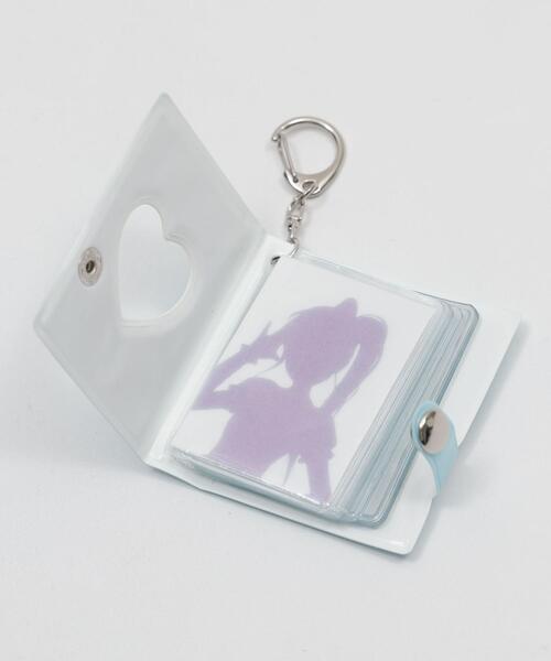 WEGO（ウィゴー）の「WEGO/リボンハートIDフォトアルバムキーホルダー（おもちゃ・レディース・サックスブルー/ライトピンク/ライトパープル/ホワイト系その他・FREE）」の5枚目の写真