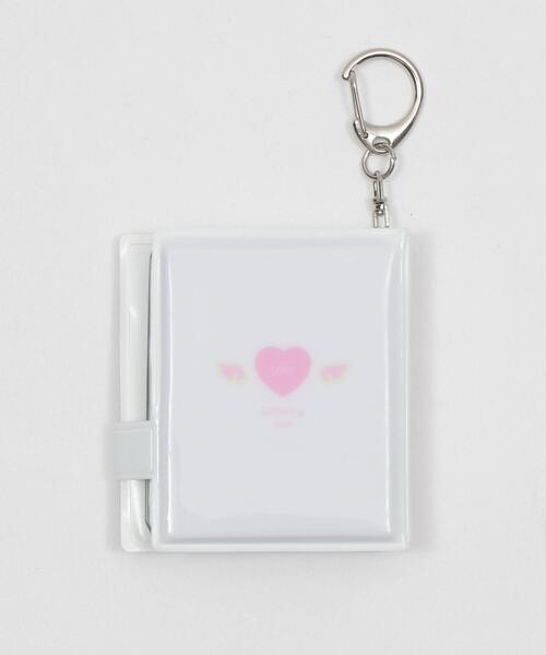 WEGO（ウィゴー）の「WEGO/リボンハートIDフォトアルバムキーホルダー（おもちゃ・レディース・サックスブルー/ライトピンク/ライトパープル/ホワイト系その他・FREE）」の9枚目の写真