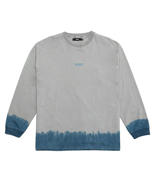 DIVINER(ディヴァイナー)の「Cusp Erosion L/TEE(グレー)(Tシャツ/カットソー・メンズ・グレー・M/L)」の3枚目の写真
