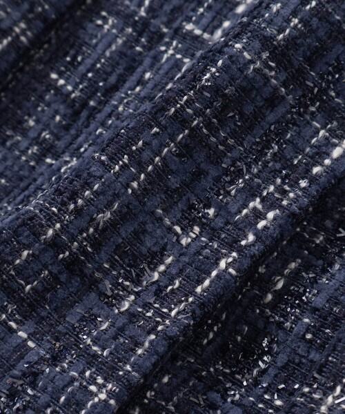 BeBe（ベベ）の「【お揃い】エタンセルラメツイードプリーツジャンパースカート（ワンピース・キッズ・ブルー系その他2/レッド系その他・100cm/140cm/150cm/120cm/130cm/110cm）」の19枚目の写真