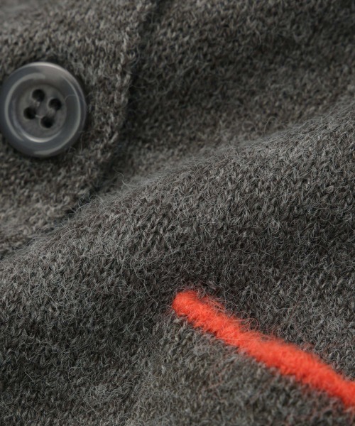 VICKY（ビッキー）の「アルパカタッチダブルフェイスニットカーディガン≪手洗い可能≫（カーディガン/ボレロ・レディース・ブラック/ダークグレー・M）」の17枚目の写真