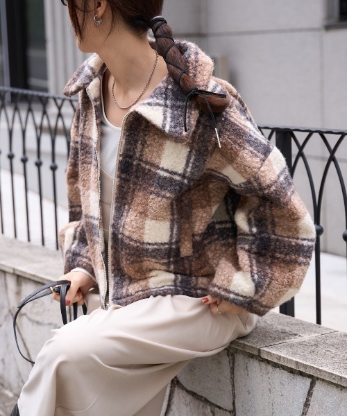 TRIANGLE PALETTE（トライアングルパレット）の「チェック柄 ショート