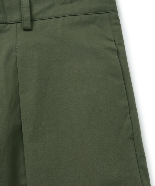 CONNECT KINLOCH（コネクトキンロック）の「ディープワンタックコットンパンツ（カーキ）（その他パンツ・メンズ・その他・LARGE/MEDIUM/X-LARGE）」の6枚目の写真