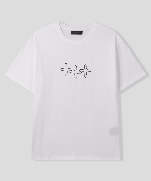 BLACK MOMENT（ブラックモーメント）の「ラインアートグラフィック半袖Tシャツ[ブラック]（Tシャツ/カットソー・メンズ・ブラック・SMALL/MEDIUM/LARGE）」の4枚目の写真