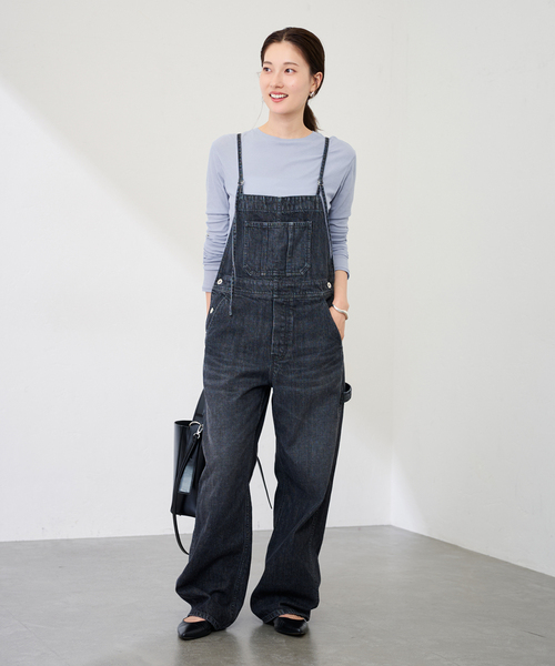 FRAMeWORK（フレームワーク）の「≪追加≫HTシアーロングTee NEW 2（Tシャツ/カットソー・レディース・スカイブルー/ブラック系その他/ホワイト/イエロー・FREE）」の22枚目の写真