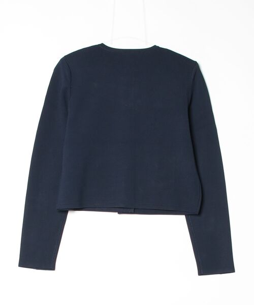 LAUREN RALPH LAUREN（ローレン ラルフ ローレン）の「クロップド クルーネック セーター ジャケット（その他アウター・レディース・ネイビー系1・XS/S/M）」の3枚目の写真