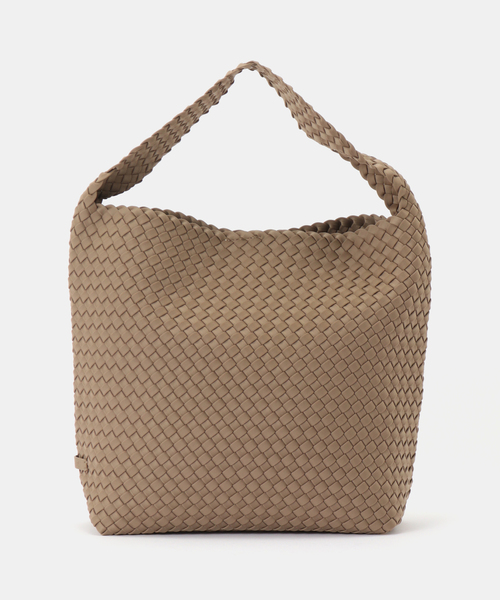 IENA（イエナ）の「NAGHEDI/ナゲディ Nomado MEDIUM HOBO トートバッグ SN04023LD（トートバッグ・レディース・ブラック/ベージュ・FREE）」の3枚目の写真