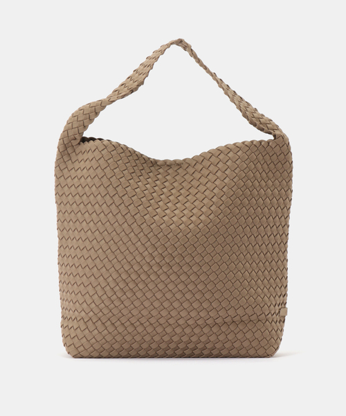 IENA（イエナ）の「NAGHEDI/ナゲディ Nomado MEDIUM HOBO トートバッグ SN04023LD（トートバッグ・レディース・ブラック/ベージュ・FREE）」の5枚目の写真