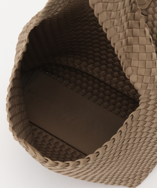 IENA（イエナ）の「NAGHEDI/ナゲディ Nomado MEDIUM HOBO トートバッグ SN04023LD（トートバッグ・レディース・ブラック/ベージュ・FREE）」の7枚目の写真