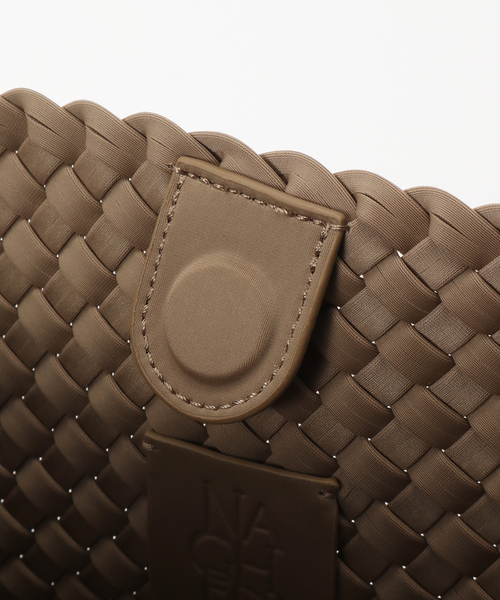 IENA（イエナ）の「NAGHEDI/ナゲディ Nomado MEDIUM HOBO トートバッグ SN04023LD（トートバッグ・レディース・ブラック/ベージュ・FREE）」の9枚目の写真