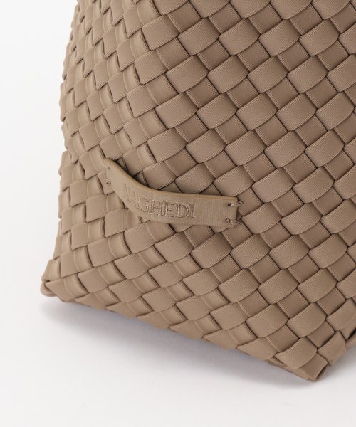 IENA（イエナ）の「NAGHEDI/ナゲディ Nomado MEDIUM HOBO トートバッグ SN04023LD（トートバッグ・レディース・ブラック/ベージュ・FREE）」の16枚目の写真