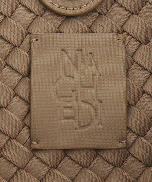 IENA（イエナ）の「NAGHEDI/ナゲディ Nomado MEDIUM HOBO トートバッグ SN04023LD（トートバッグ・レディース・ブラック/ベージュ・FREE）」の17枚目の写真