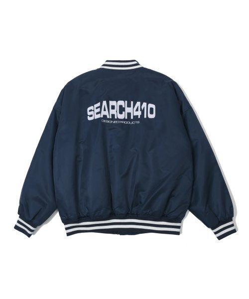 SEARCH410（サーチ410）の「セクター ロゴ ベースボール ジャンパー ネイビー（スタジャン・レディース・その他・MEDIUM/LARGE）」の2枚目の写真