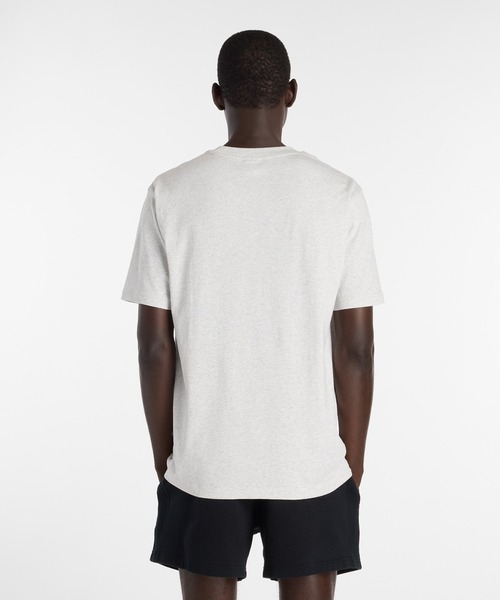 NEW BALANCE(ニューバランス)の「ボックスTシャツ(Tシャツ/カットソー・メンズ・サンドグレー/ブラック/サックスブルー・SMALL/MEDIUM/LARGE/X-LARGE/XX-LARGE)」の9枚目の写真