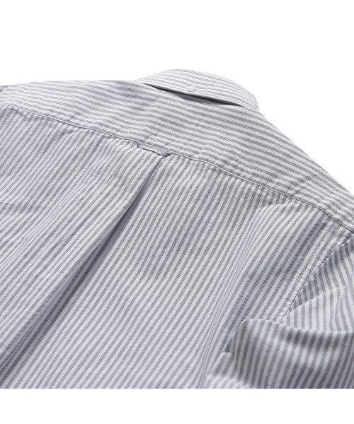 PRODESHIRT（プロデシャツ）の「[レギュラー] D-350 オックスフォードストライプシャツ (グレー)（シャツ/ブラウス・メンズ・その他・MEDIUM/LARGE/X-LARGE/XX-LARGE/M/L/L/XL）」の4枚目の写真